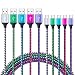 Type C Charger Cable, HUHUTA 3Pack 6FT Durable Nylon Braided USB C Fast Charging Cable Cords to USB 2.0 for Samsung Galaxy S9 S8 Note 8, New Macbook, Nexus 6P 5X,Google Pixel,LG G5 G6 V30