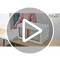 Image of JD FRESH Plastic Double Door Wardrobe for Storage /Storage Organizer /Kitchen Cupboard /Versatile and Sturdy Almirah for Clothes /Closet for Bedroom /Living Room /Laundry Room /Study - 2-Tier(White)