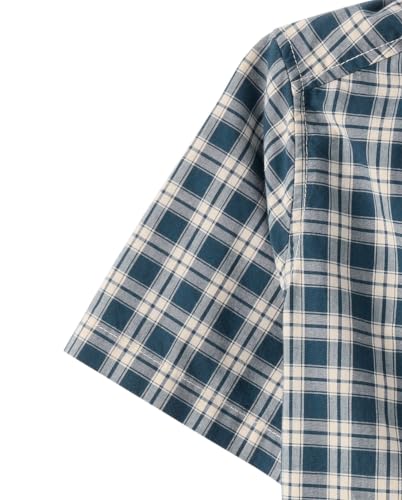 Image of The Children's Place Boys' Short Sleeve Poplin Button Down Shirt