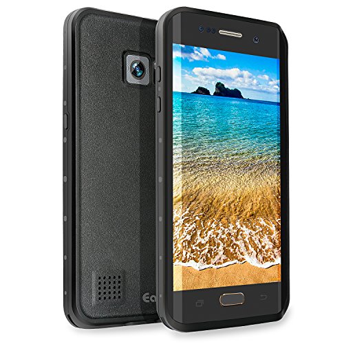 Galaxy S7 Edge Waterproof Case, Easylife® IP68 Certified with Built-in Screen Protector Extreme Durable Waterproof Shockproof Full Sealed Case Perfectly Fit Samsung Galaxy S7 Edge (Black)