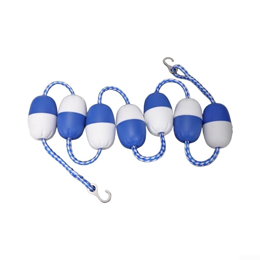 Ligne de marquage pour piscine profonde et peu profonde 5 m Bleu Blanc