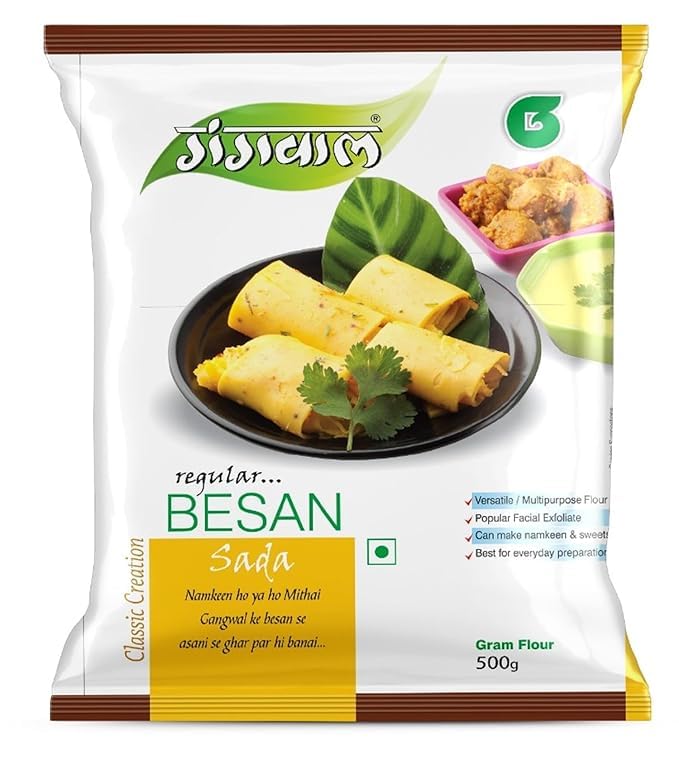 Gangwal Besan 500gm Pack Of 5 | Gram Flour 500gm | Chana Dal Besan | Chikpea Flour 100% Natural and Fresh Besan Powder (B0D9SQGJMR) Amazon Price History, Amazon Price Tracker