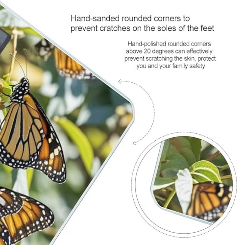 Báscula Digital Monarch Butterflies de Vidrio Templado miniatura 4