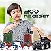 JaxoJoy 200-Piece Army Toys Military Set, Includes: Army Men, Vehicles, Aircraft , Boats, Base & More, Guys Toys for Boys, Soldiers, Toy Military Vechicles & Accessories