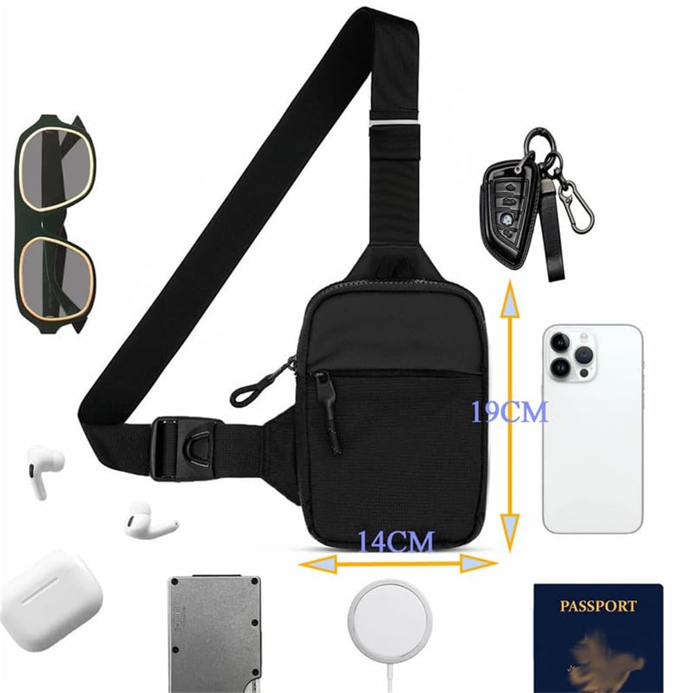 Concept Collective Bolso bandolera impermeable viaje hombre mujer
