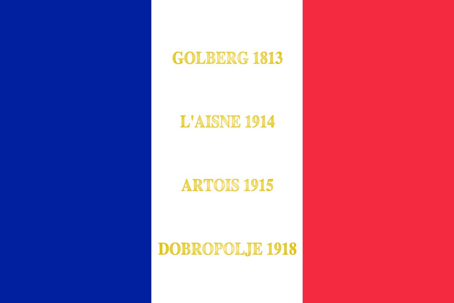 Drapeau Large 148e régiment d infanterie de ligne | drapeau