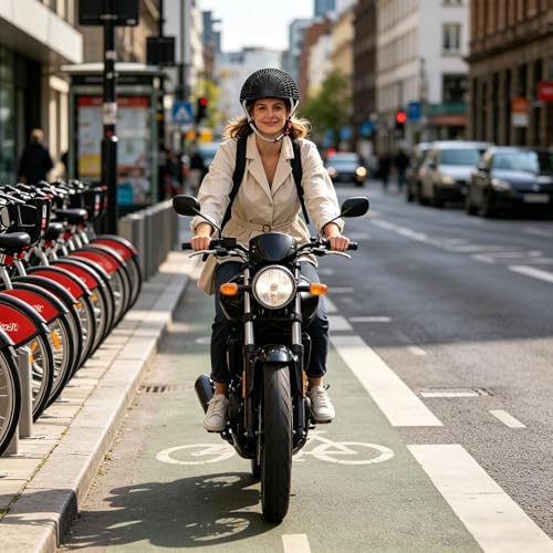 Casco de bicicleta portátil ajustable que evita el calor excesivo 2