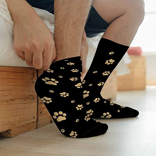 Image of Pehede Socks Mens Fun Dress Socks for Women Funny Novelty Crazy Design Socks
