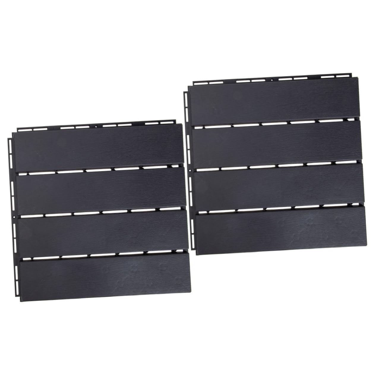 Hemobllo 2pcs Mosaic Floor Deck Floor Tiles Wood Deck Tiles Composite Patio Deck Tiles Deck Tiles Rubber Tile for Garden Deck Tiles Water Resistant Patio Tile Outdoor Plastic Ceramic Tile