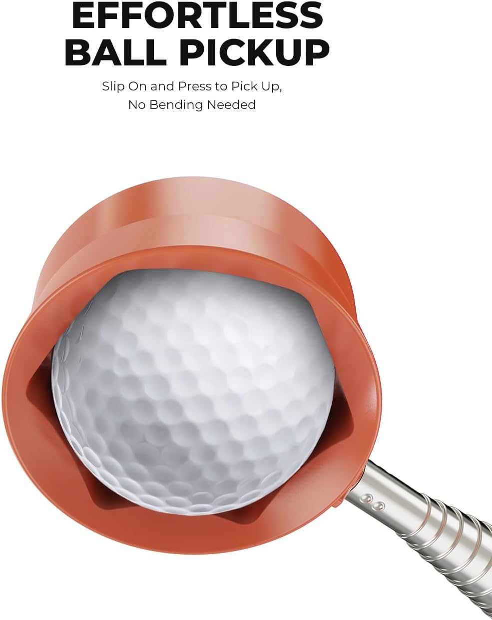 Golf Gifts for Men and Women, Golf Accessories Set with 12 Golf Balls, 60 Golf Tees, and Golf Ball Retriever, Ideal for Beginners, Golf Stuff for Home/Yard/Driving Range Practice