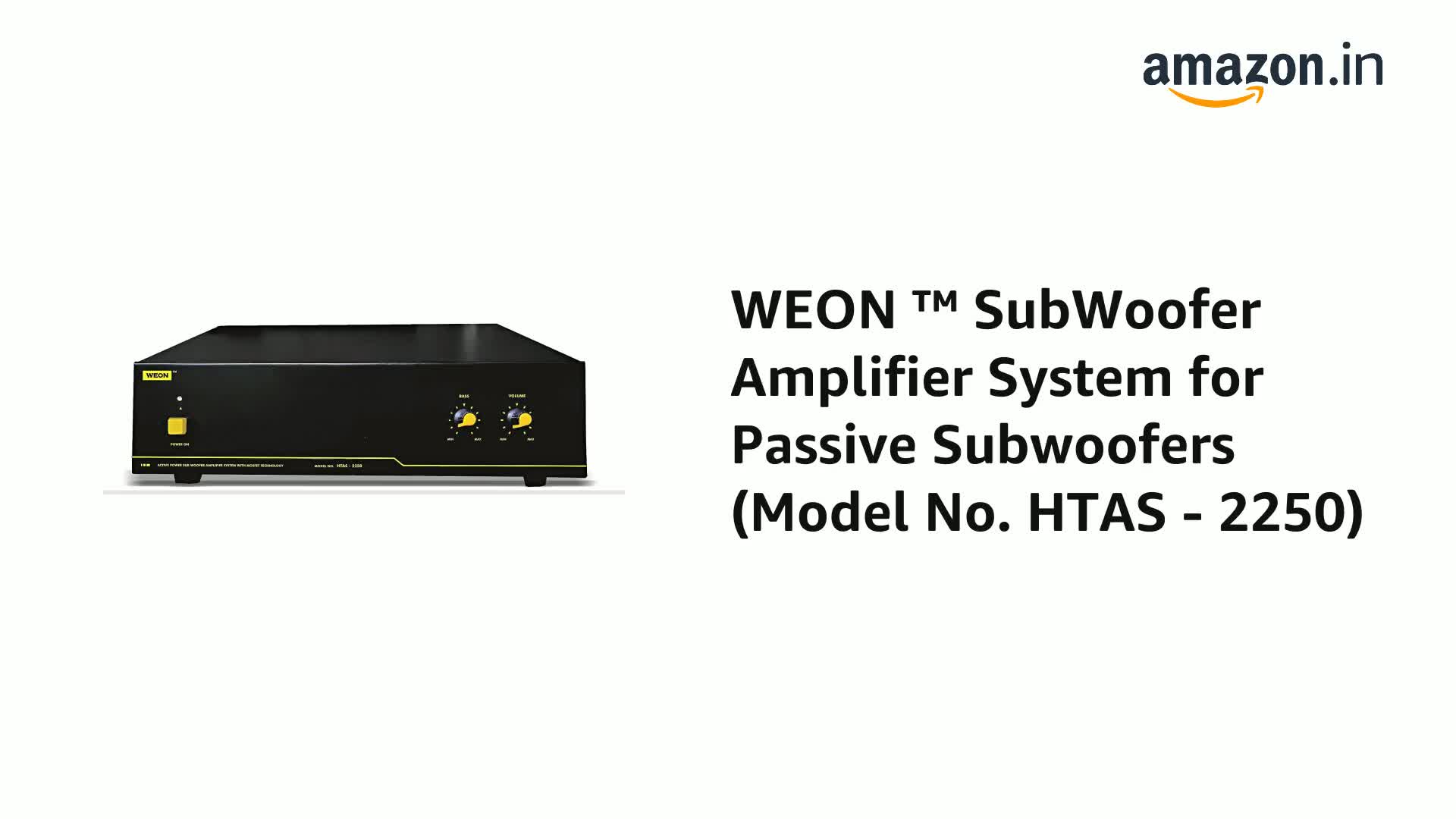 WEON SubWoofer Amplifier System for 