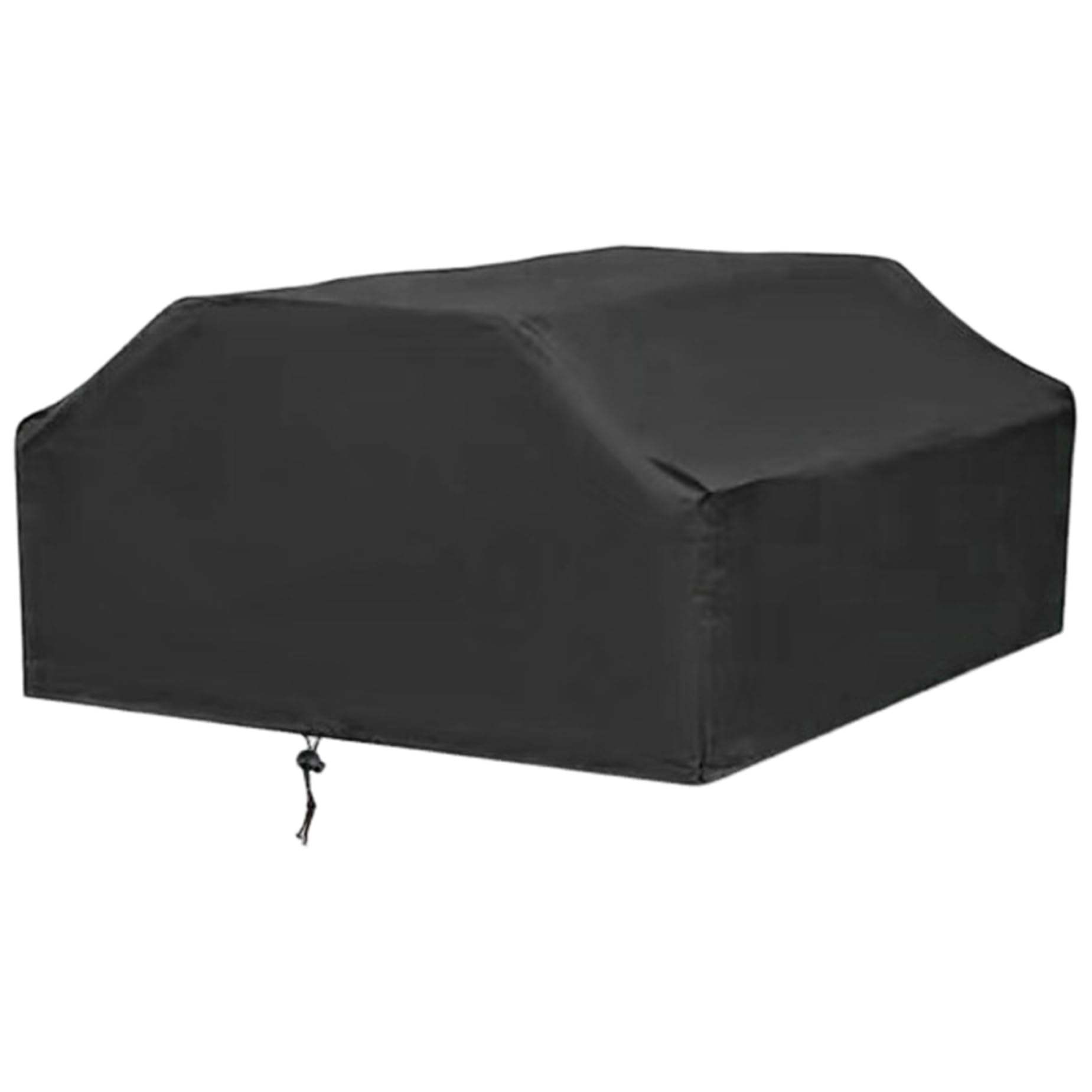 Nappe de pique-nique noire de camping pour table et bancs extérieurs