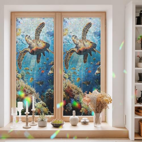 Película para Ventana Decorativa Protección Privacidad 29.5x78.7" miniatura 2