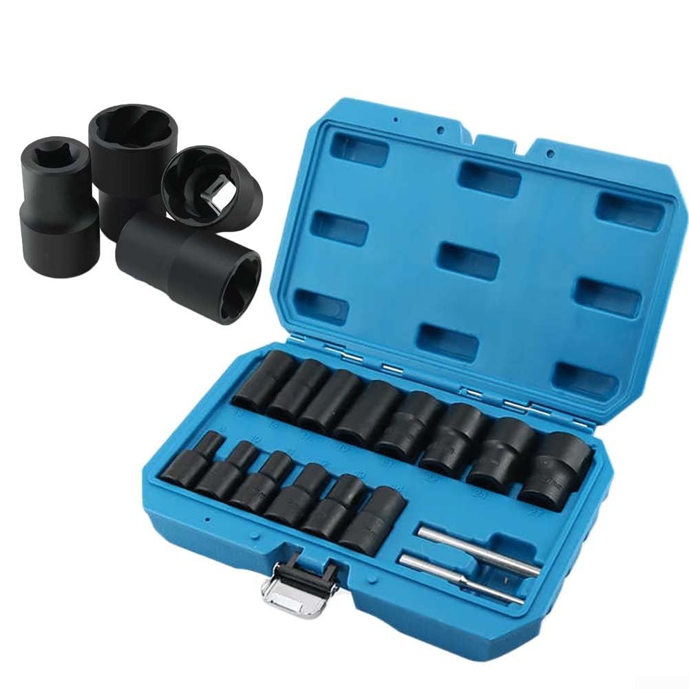 Estrattore Bulloni Damaggiati 16Pz Guida 1/2 Pollice