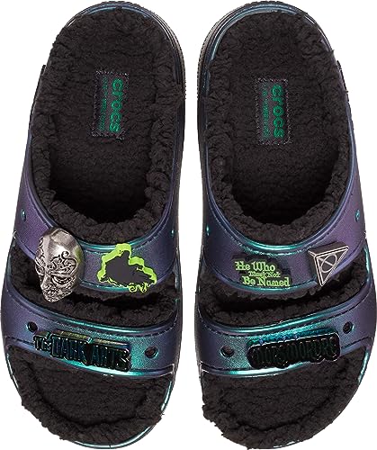 Crocs Unisex-Adult Classic Harry Potter Cozzzy Sandals, Fuzzy Platform Sandals4