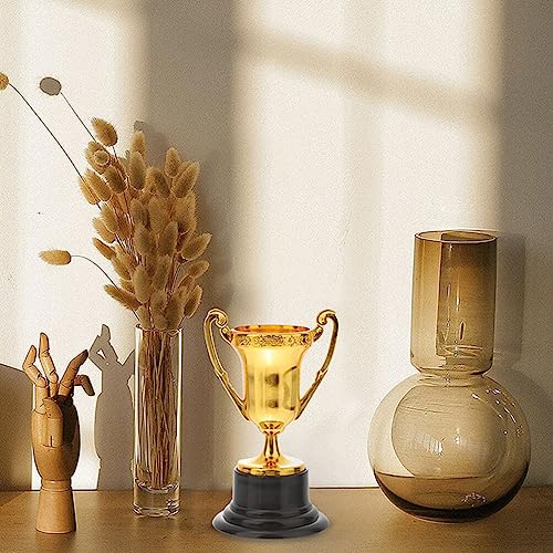 STOBOK Portátil 32Pcs Mini Troféus Para Crianças Copos De Prêmio De Troféu De Troféus De Plástico Pa