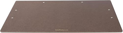 Vista 3 de Tablero duro/portapapeles de 17 x 11 pulgadas con clip de palanca de 8 pulgadas y 2 clips de 4 pulgadas, color marrón