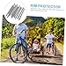 INOOMP 72pcs Motorcycle Rim Protectors Reflective Bike for Front Rear Easy Installation No Tools Required of Strips Each for Dirt