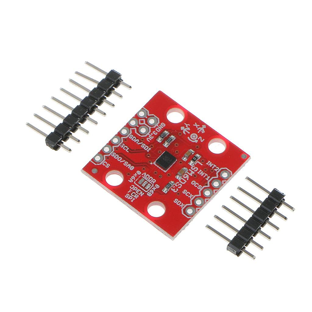 Optimuss LSM6DS3 3 Axis Gyroscope Sensor 3 Axis Inertial 6DOF Module IIC/SPI-picture-14