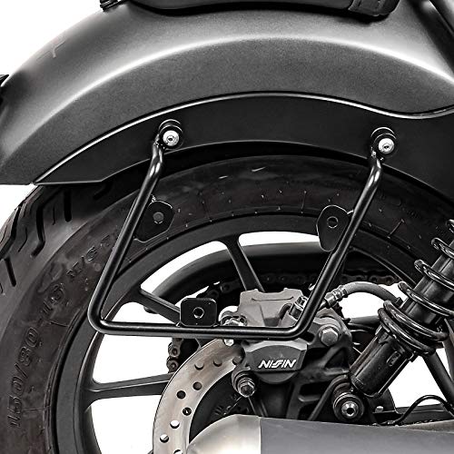 Set 2X Seitenkoffern mit Halter kompatibel mit Honda Rebel 500 CMX 17-25 Nevada