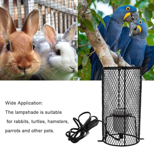 Support de lampe E27 POFET pour éviter les brûlures de vos reptiles - 6