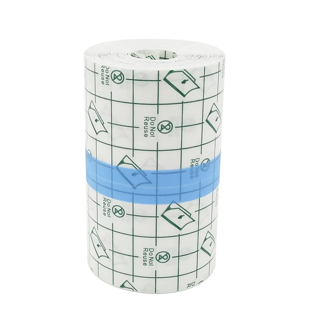 Tattoo Aftercare Waterproof Tattoo Cover Up Tape Tattoo Supplies Second Skin Transparent Film Healing Protective Clear Sterile and Safe Bandages 6 * 393.7in