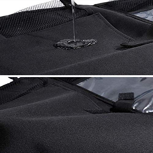 Organizador Maletero Coche Backseat Organizador de Coches Universal Automóvil Asiento Atrás Bolsa de Almacenamiento Bolsa de Almacenamiento Candidaje Organizadores multifunción Black
