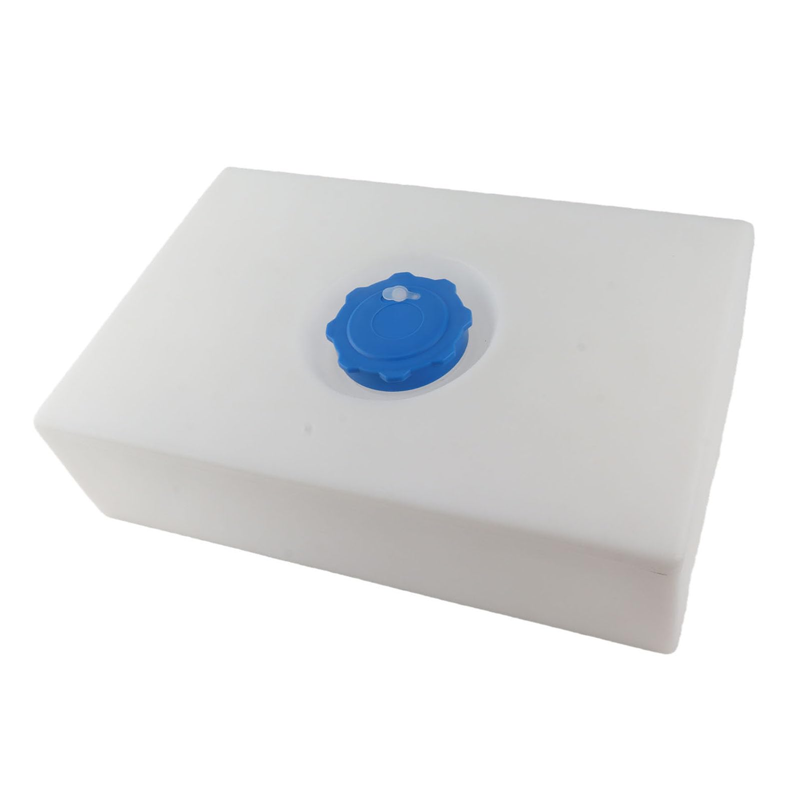 CHICIRIS Depósito de agua para caravana de 5 galones, material de grado alimenticio LLDPE, diseño cuadrado a prueba de fugas, con apertura de boca ancha para un fácil llenado, para caravanas