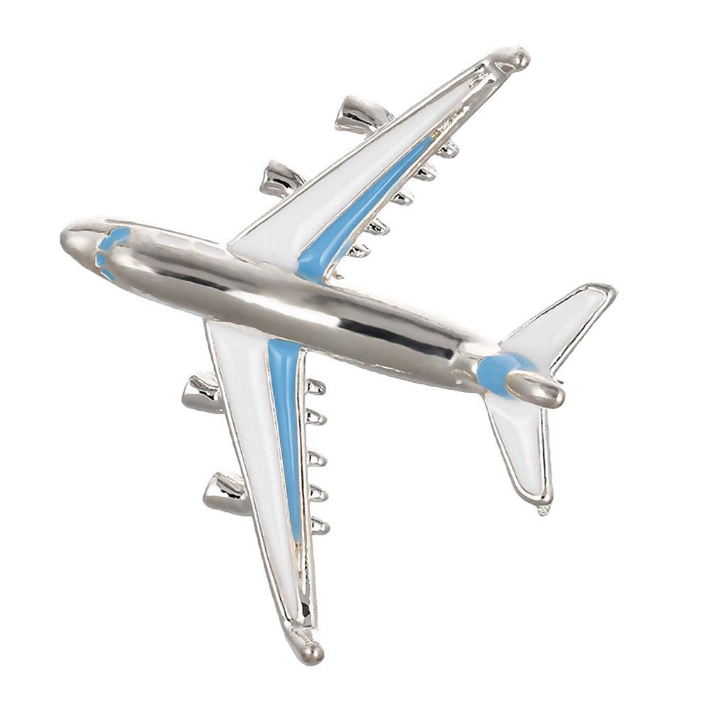 MYADDICTION Women Men Jewelry Airplane Aircraft Brooch Fashion Corsage Collar Pin alloy perfect for sweater |scarf |head scarf |dress |suit |bag |hat |(Blue) (B0BB2YFZJK) Amazon Price History, Amazon Price Tracker