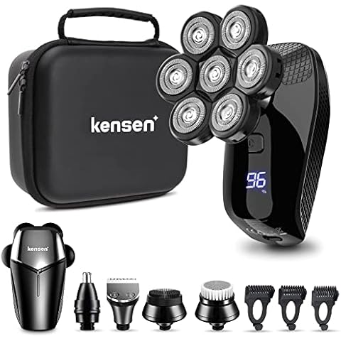KENSEN Afeitadora Eléctrica 6 en 1 para Hombre Cover