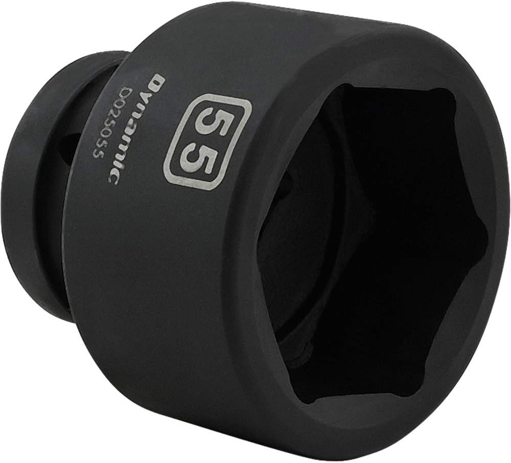 1" Dr. 55 mm Standard Impact Socket