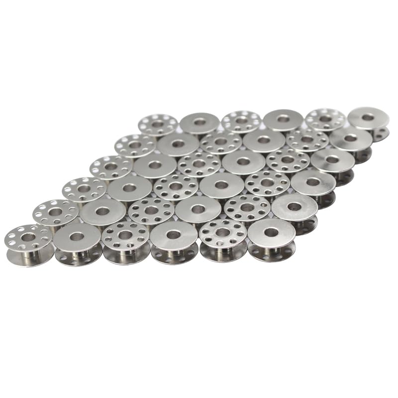 10-100 szt. metalowych szpulek #40264NS do maszyn przemysłowych Juki Singer Brother Consew akcesoria szycia część(100PC)