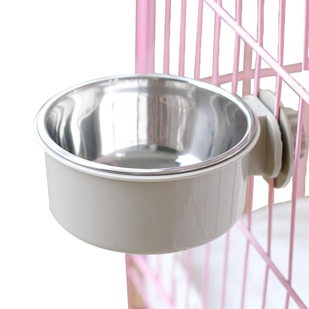 ペットボウル ペット食器 ぶら下げ式 ケージに固定 ヘルスウォーターボウル 猫食…