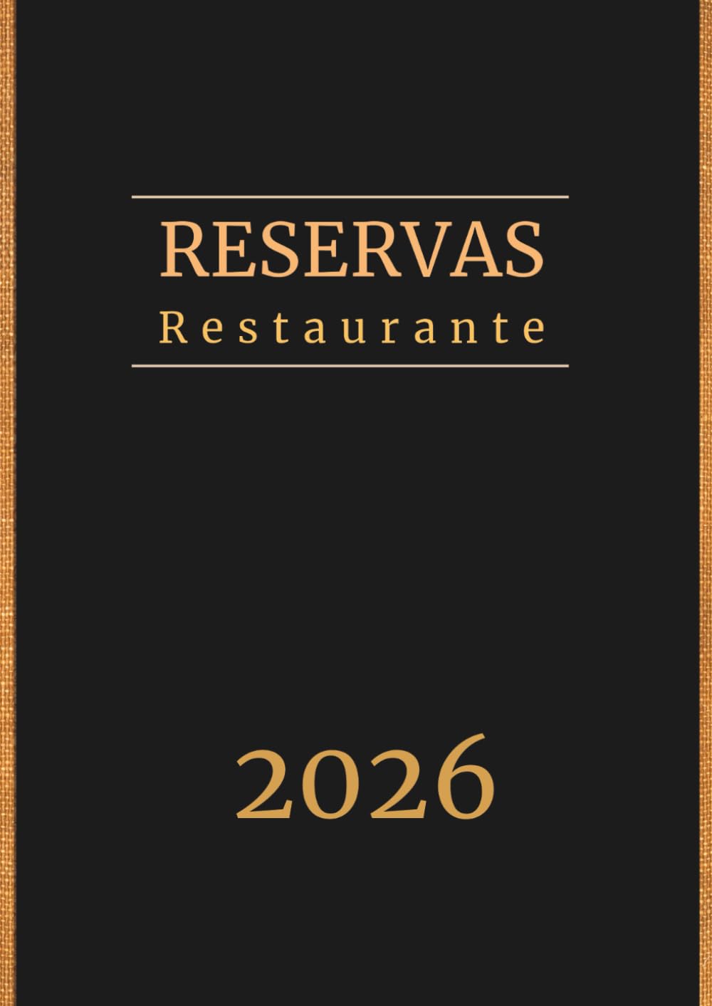 Libro de reservas restaurante 2026 1 día con 2 páginas: Agenda restaurante y hostelería. Gran tamaño 759 páginas A4