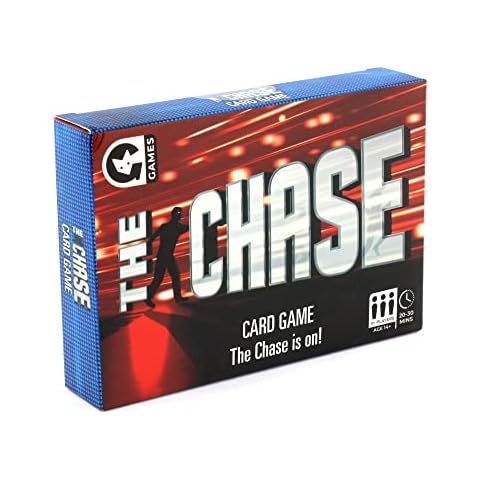 Ginger Fox The Chase TV Quiz Trivia Card Game - Over 120 Questions To Face Your Opponents & Outrun The Chaser Cover
