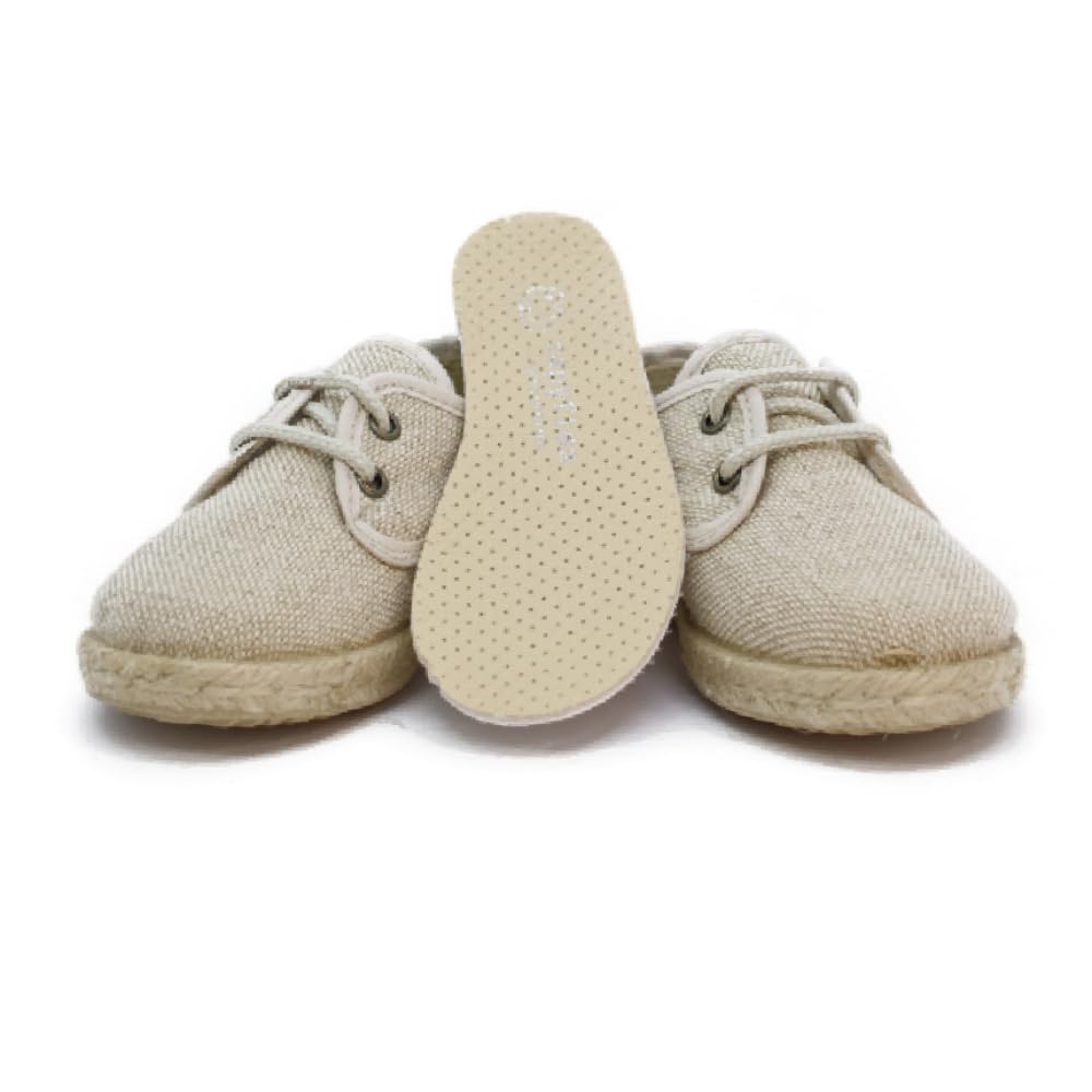 Zapy - Inglesitas Alpargatas Lino Crudo - U400341 para: Niños