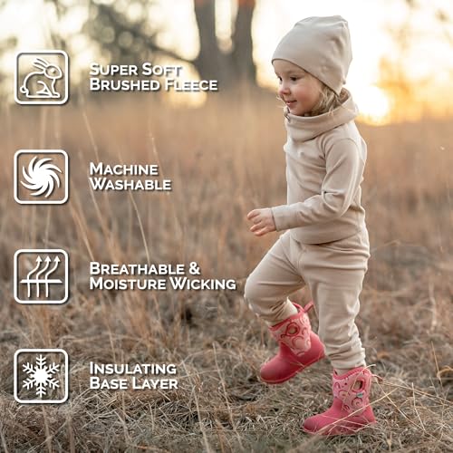 JAN & JUL Thermal Base Layer Pant for Toddlers and Kids4