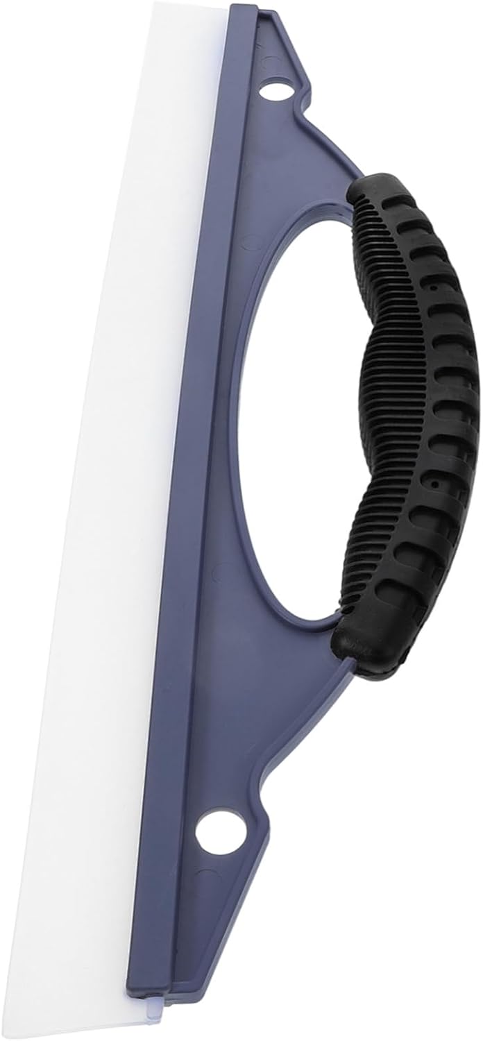 Car Squeegee for Drying and Window Cleaning 12-inch Silicone Car Wash Tool Ergonomic Handle for Seasons Auto Detailing and Snow Removal