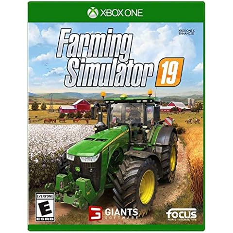 Farming Simulator 19 for Xbox One with Horses Cover