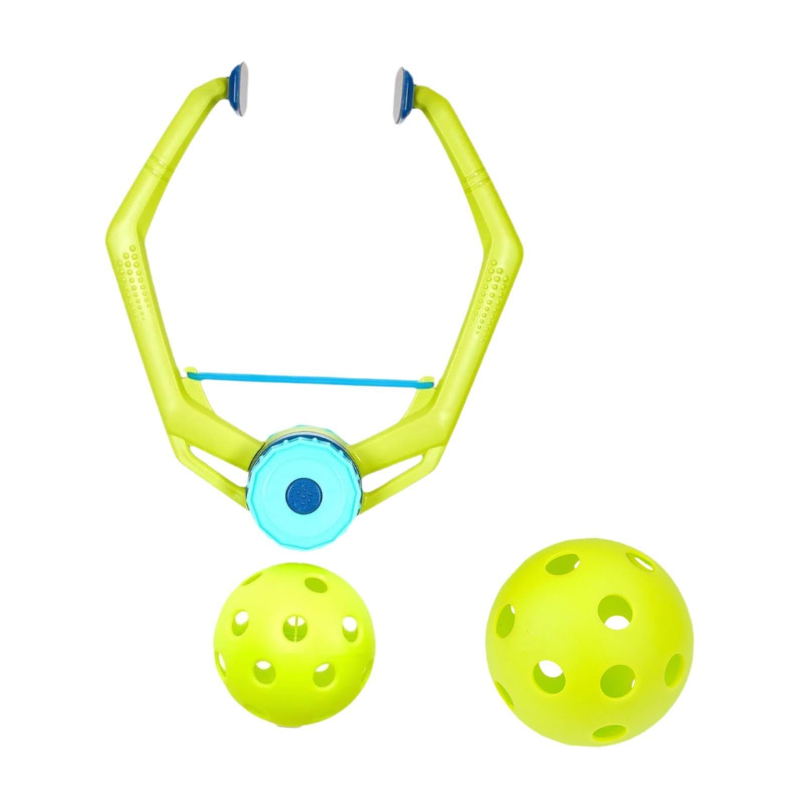 MERISHOPP Hanging Pickleball Trainer Portable Professional Pickleball Ball with String with 40 Hole Ball| Training Aids | Sports Training Equipment | Fitness Training Aids-picture-12