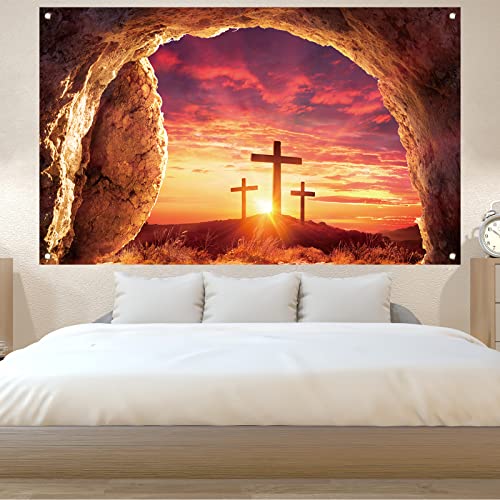 Decoración Fondo Fotográfico Pascua 71×43 pulg miniatura 4