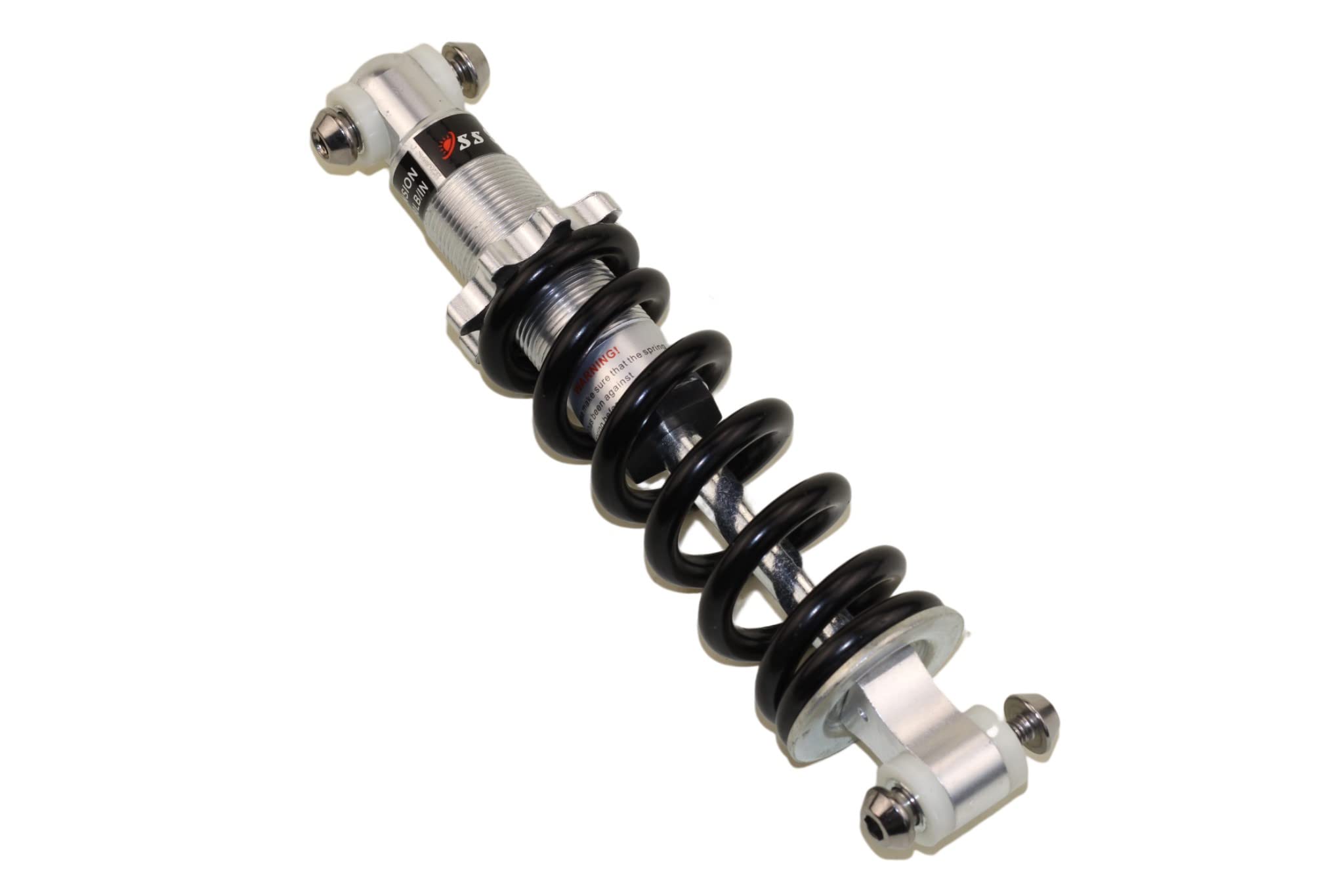 Trkimal Ammortizzatore posteriore ammortizzatore posteriore per scooter a gas, bici elettrica, minimoto Dirt Bike ATV Quad Mini Pocket Bike Mountain Bike (190 mm/340 kg)