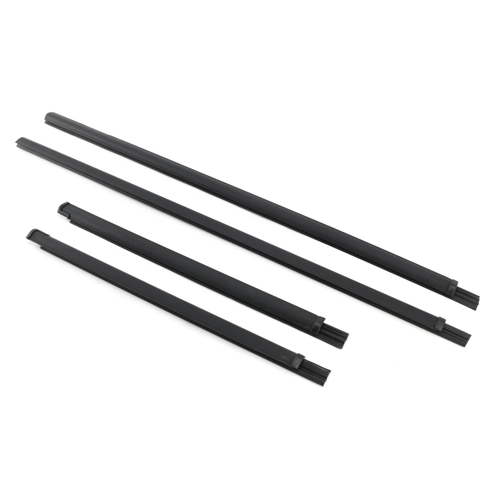 Hpzprpcew One Color 4Pcs Weatherstrip Door Belt Seal Out For Nissan For Pathfinder For Terrano R50 1995 1996 1997 1998 1999-2004