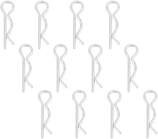 R Type Cotter Pin Clips Zinc Plated Retaining Pins Spring Clips Hair Pin Pin Key, Cotter Pins