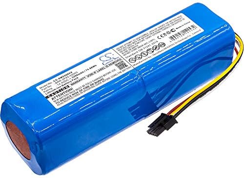 Replacement Battery for Dreame D10, D10 Plus, D10s, D9, D9 Max, D9 Pro, F9, L10, L10 Pro, L10 Pro Plus, P/N: P2008-4S2P-MMBK 5200mAh/14.4V