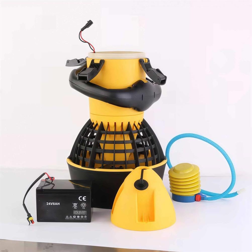 Scooter Submarino, propulsor de 500 W con batería de Larga duración para natación, Buceo, Snorkel, Deportes acuáticos, Aventuras en la Playa, Piscina y Actividades Marinas.