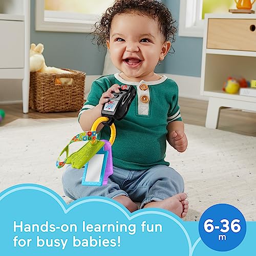Fisher-Price Laugh & Learn Play & Go Activity Keys Baby Toy - image 2