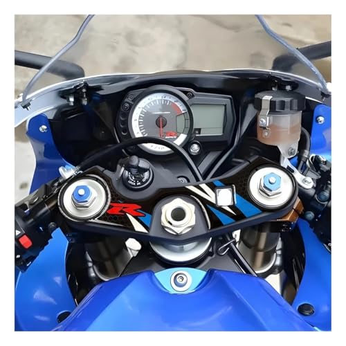 Autocollants bouchon réservoir moto GSX250 protection arêtes poisson - 5