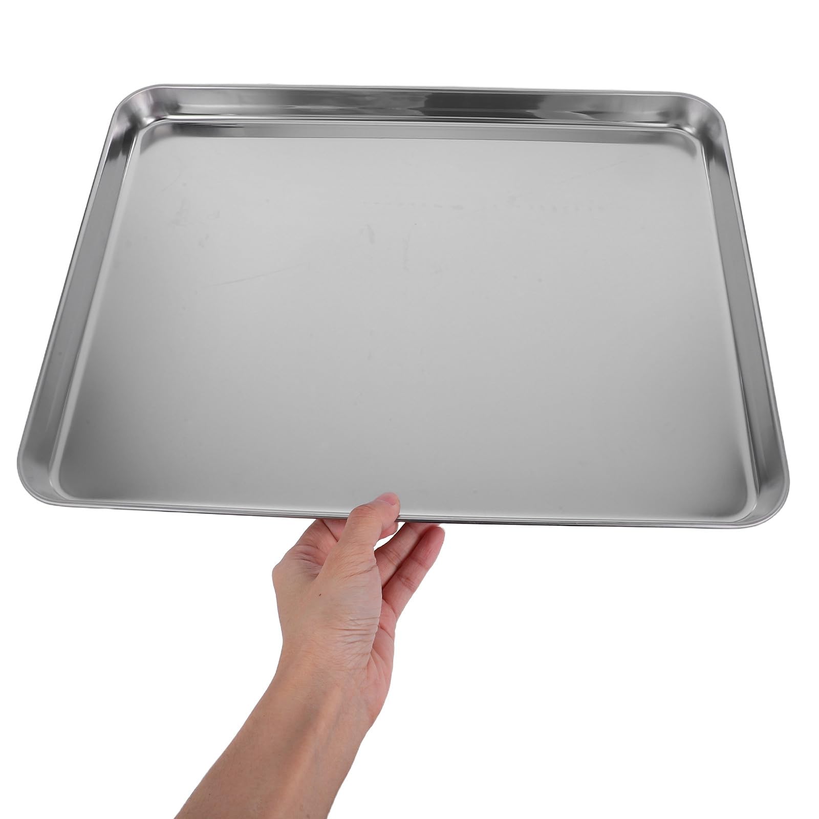 5 Cm Bandeja Rectangular 5x2 4x30 de Acero Inoxidable 40