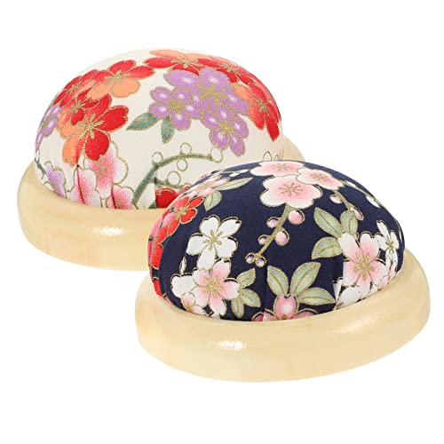 Kit de couture avec impression délicate Lurrose pour ranger 6 coussins à épingles facilement